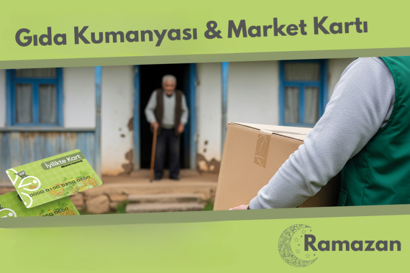 Gıda Kumanyası - Market Kartı Bağışı